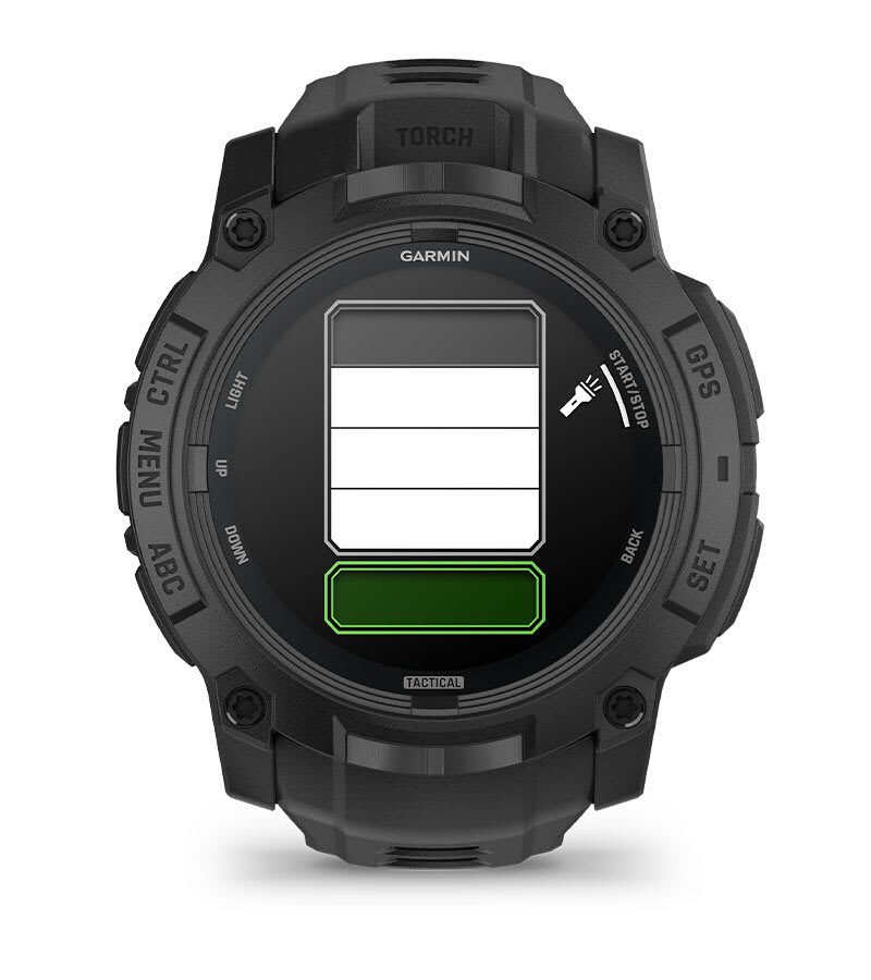 BUILT-IN FLASHLIGHT