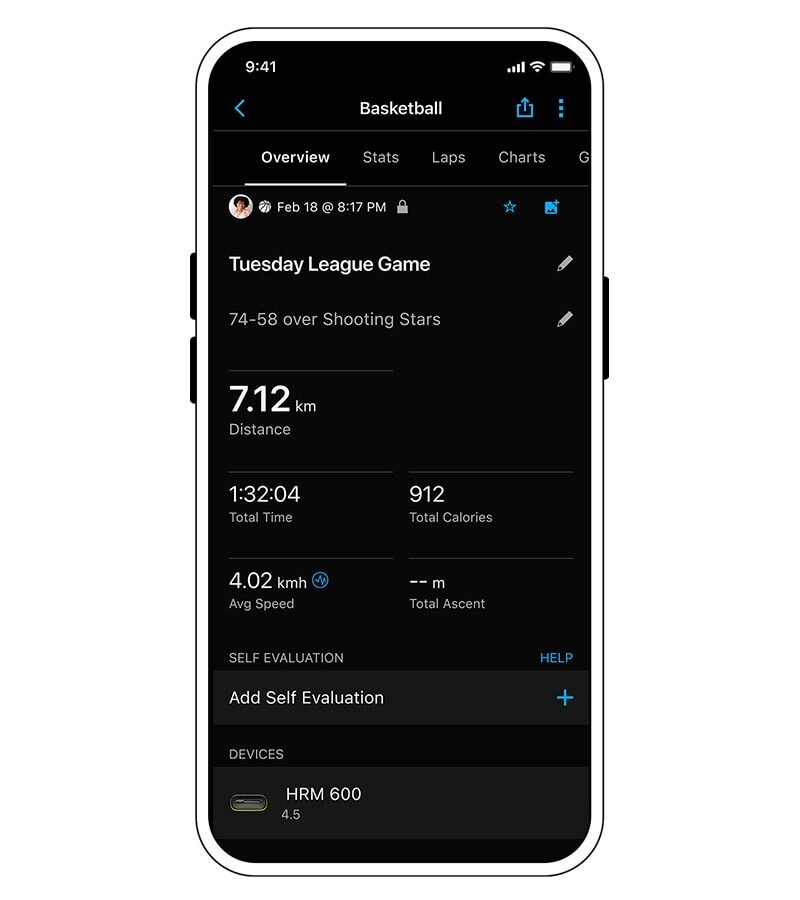 ACTIVITY RECORDING