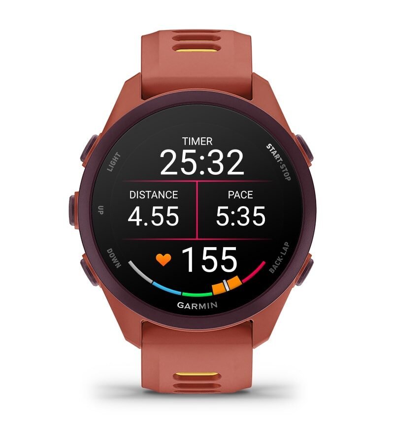 PACE, DISTANCE, HEART RATE