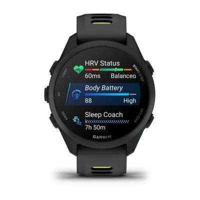 Garmin Forerunner 170 Music Black / Amp Yellow