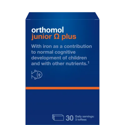 Orthomol Junior Omega Plus, 30 daily doses