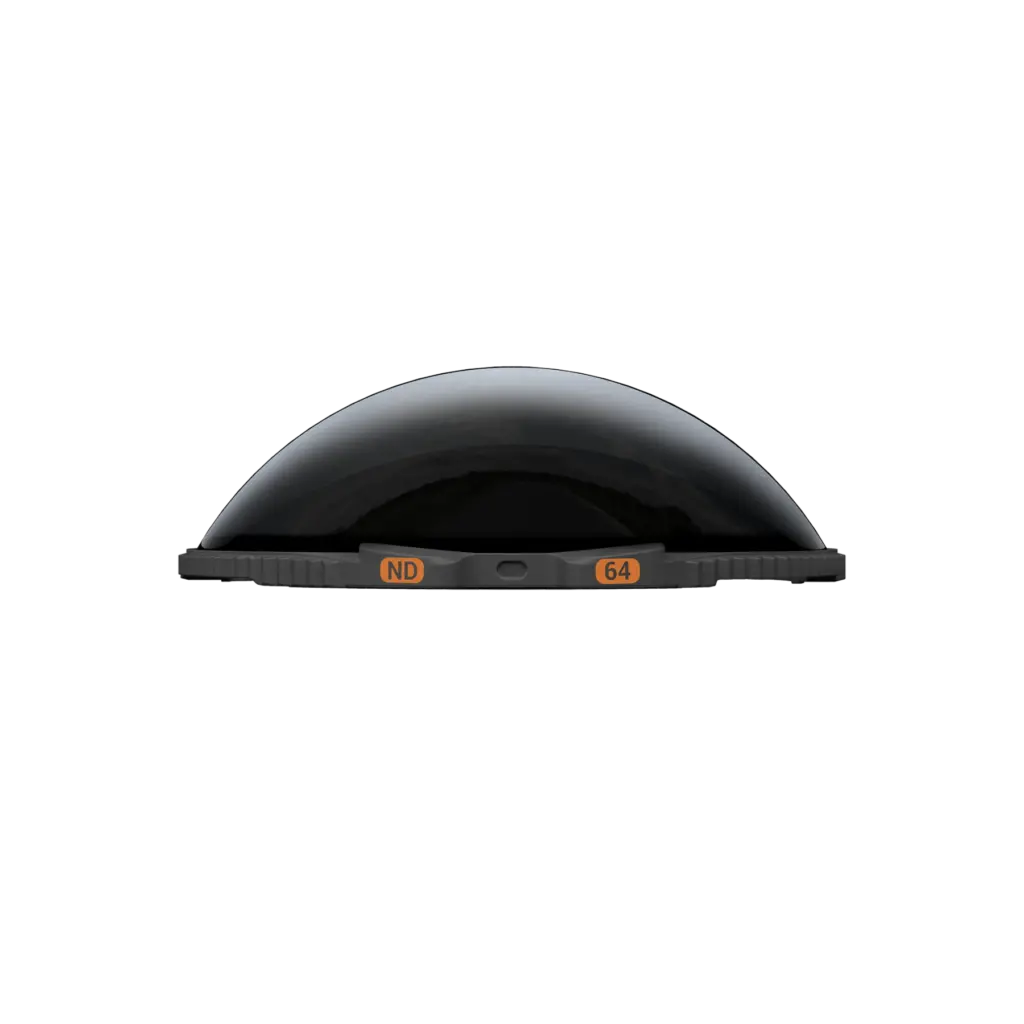 ND64 filter for motion in bright light