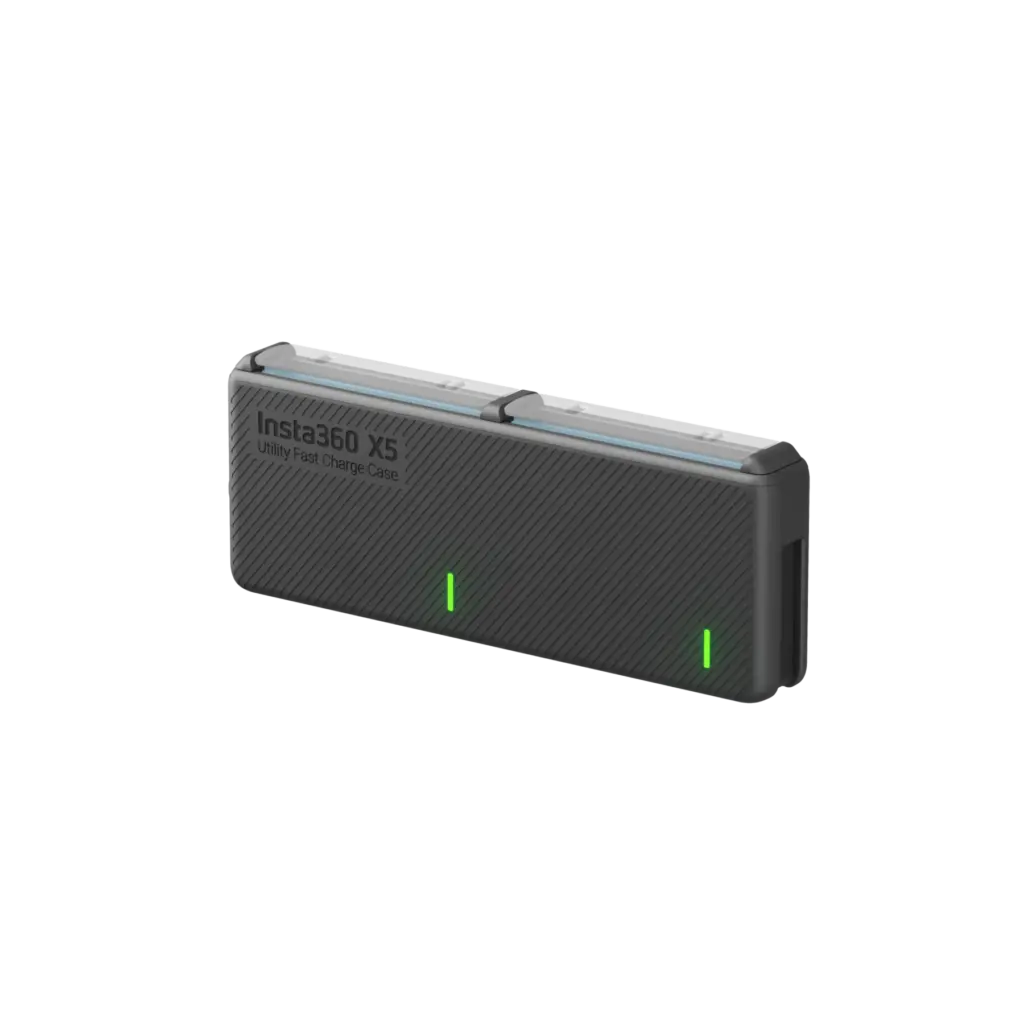 Two charging slots in a compact case