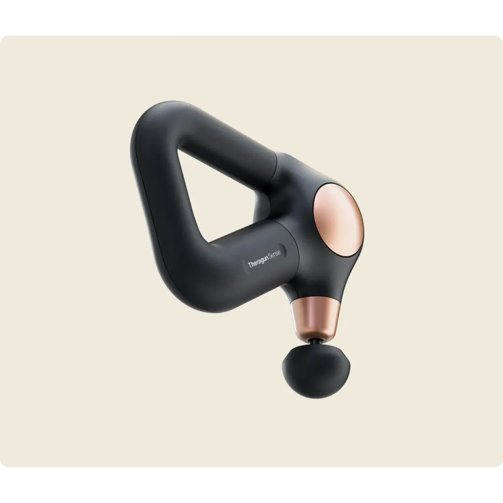 Theragun Sense 2 massage device — product and use view 6