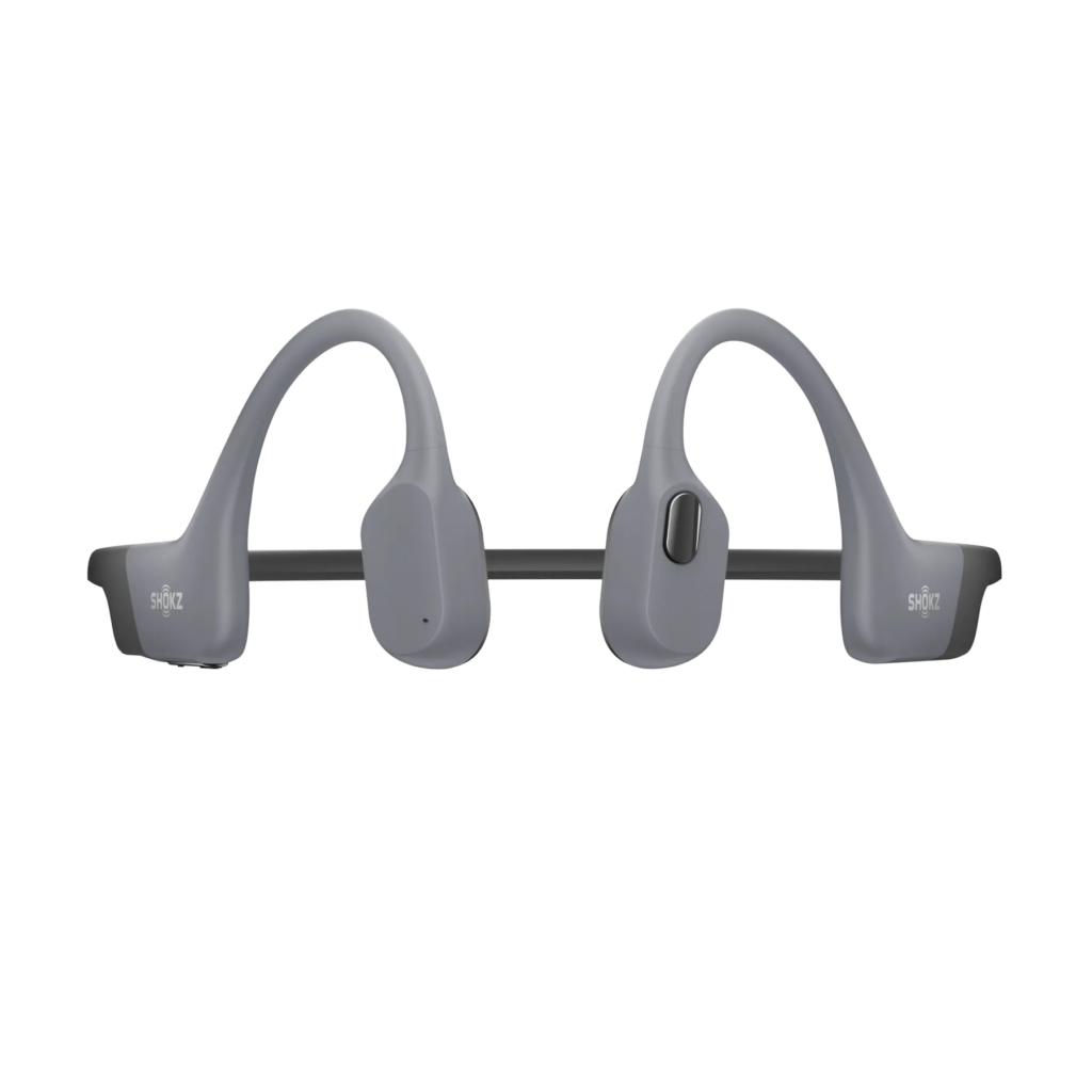 Shokz OpenSwim Pro headphones and swimming accessories