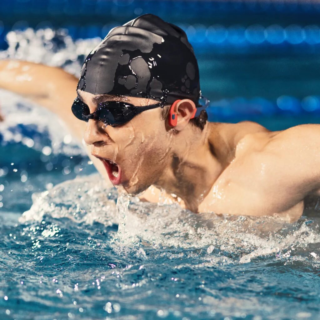 Shokz OpenSwim Pro USB-C Grey — Comfort in motion