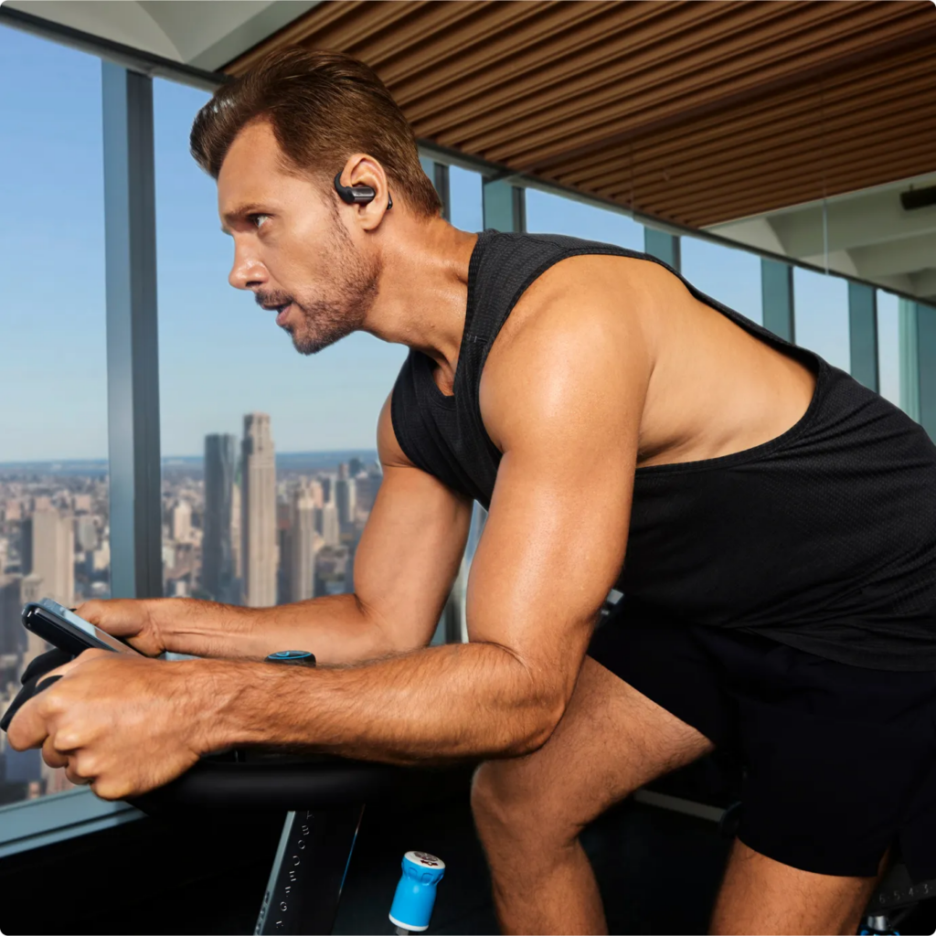 Train without shutting out the world