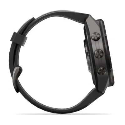 Garmin fēnix 9 Pro inReach 43 mm Carbon Gray DLC Titanium / Black / Pebble Grey Silicone
