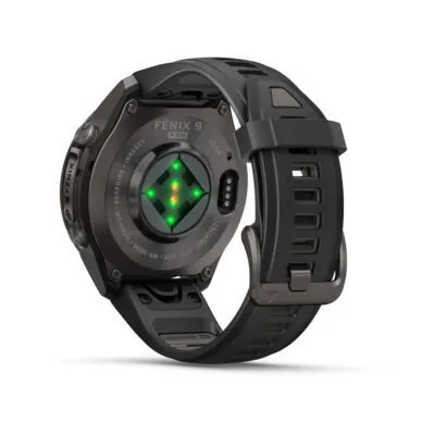 Garmin fēnix 9 Pro inReach 43 mm Carbon Gray DLC Titanium / Black / Pebble Grey Silicone