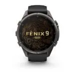 Garmin fēnix 9 Pro inReach 43 mm Carbon Gray DLC Titanium / Black / Pebble Grey Silicone Garmin fēnix 9 Pro inReach 43 mm Carbon Gray DLC Titanium / Black / Pebble Grey Silicone