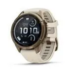 Garmin fēnix 9 Pro inReach 43 mm Autumn Gold Titanium / Cream / French Grey Silicone Garmin fēnix 9 Pro inReach 43 mm Autumn Gold Titanium / Cream / French Grey Silicone