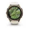 Garmin fēnix 9 Pro 43 mm Autumn Gold Titanium / Cream / French Grey Silicone