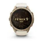 Garmin fēnix 9 Pro 43 mm Autumn Gold Titanium / Cream / French Grey Silicone Garmin fēnix 9 Pro 43 mm Autumn Gold Titanium / Cream / French Grey Silicone