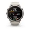 Garmin fēnix 9 Pro inReach 43 mm Titanium / Fog Grey / Dark Sandstone Silicone