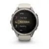 Garmin fēnix 9 Pro inReach 43 mm Titanium / Fog Grey / Dark Sandstone Silicone