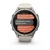 Garmin fēnix 9 Pro inReach 43 mm Titanium / Fog Grey / Dark Sandstone Silicone