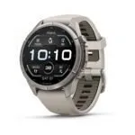 Garmin fēnix 9 Pro 43 mm Titanium / Fog Grey / Dark Sandstone Silicone Garmin fēnix 9 Pro 43 mm Titanium / Fog Grey / Dark Sandstone Silicone