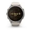 Garmin fēnix 9 Pro 43 mm Titanium / Fog Grey / Dark Sandstone Silicone
