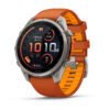 Titanium / Autumn Orange / Spark Orange • 47 mm • Fenix 9 Pro inReach AMOLED