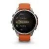 Garmin fēnix 9 Pro inReach 47 mm Titanium / Autumn Orange / Spark Orange Silicone