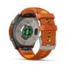 Garmin fēnix 9 Pro inReach 47 mm Titanium / Autumn Orange / Spark Orange Silicone