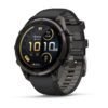 Carbon Gray DLC Titanium / Black / Pebble Grey • 47 mm • Fenix 9 Pro inReach AMOLED