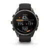 Garmin fēnix 9 Pro inReach 47 mm Carbon Gray DLC Titanium / Black / Pebble Grey Silicone