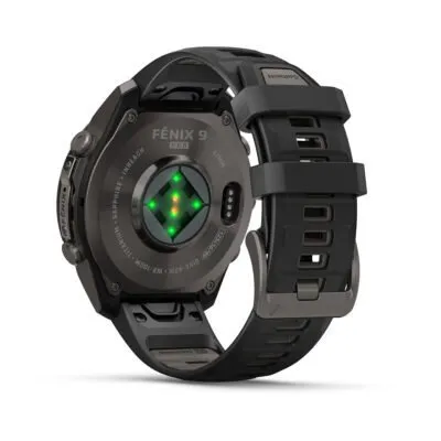 Garmin fēnix 9 Pro inReach 47 mm Carbon Gray DLC Titanium / Black / Pebble Grey Silicone