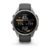 Garmin fēnix 9 Pro inReach 47 mm Titanium / Graphite / Black Silicone