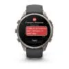 Garmin fēnix 9 Pro inReach 47 mm Titanium / Graphite / Black Silicone