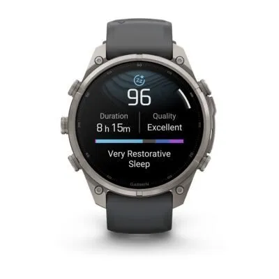 Garmin fēnix 9 Pro inReach 47 mm Titanium / Graphite / Black Silicone