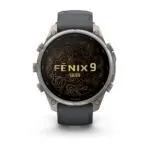 Garmin fēnix 9 Pro inReach 47 mm Titanium / Graphite / Black Silicone Garmin fēnix 9 Pro inReach 47 mm Titanium / Graphite / Black Silicone
