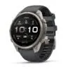 Garmin fēnix 9 Pro 47 mm Titanium / Graphite / Black Silicone