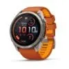 Garmin fēnix 9 Pro inReach 51 mm Titanium / Autumn Orange / Spark Orange Silicone