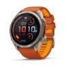 Titanium / Autumn Orange / Spark Orange • 51 mm • Fenix 9 Pro inReach AMOLED