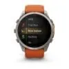 Garmin fēnix 9 Pro inReach 51 mm Titanium / Autumn Orange / Spark Orange Silicone