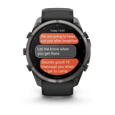 Garmin fēnix 9 Pro inReach 51 mm Carbon Gray DLC Titanium / Black / Pebble Grey Silicone