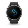 Garmin fēnix 9 Pro 51 mm Carbon Gray DLC Titanium / Black / Pebble Grey Silicone