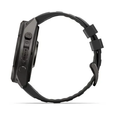 Garmin fēnix 9 Pro 51 mm Carbon Gray DLC Titanium / Black / Pebble Grey Silicone
