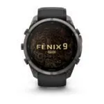 Garmin fēnix 9 Pro 51 mm Carbon Gray DLC Titanium / Black / Pebble Grey Silicone Garmin fēnix 9 Pro 51 mm Carbon Gray DLC Titanium / Black / Pebble Grey Silicone