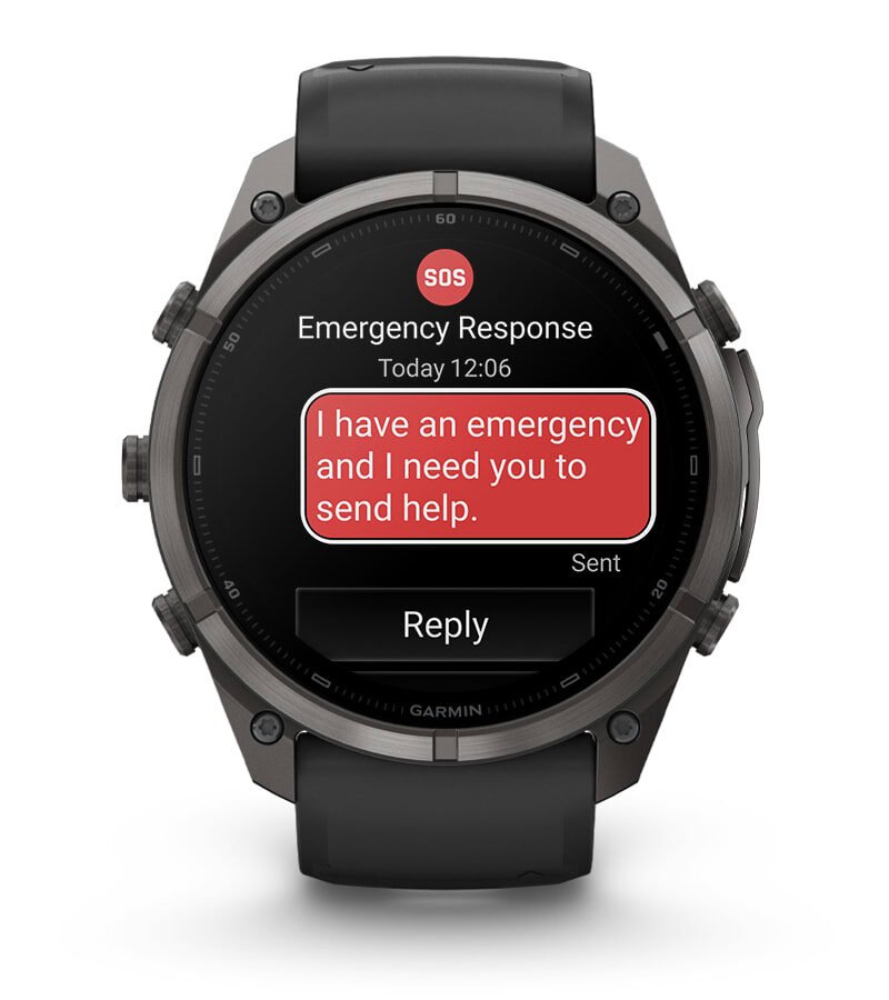 SOS MESSAGING AND THE GARMIN RESPONSE℠ CENTRE