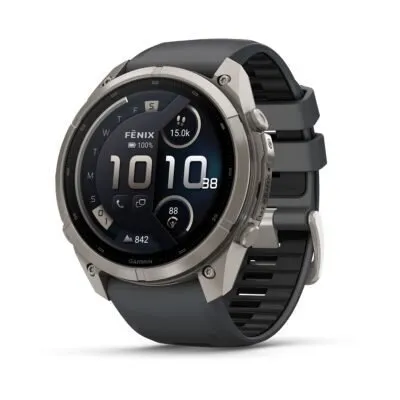 Garmin fēnix 9 Pro inReach 51 mm Titanium / Graphite / Black Silicone