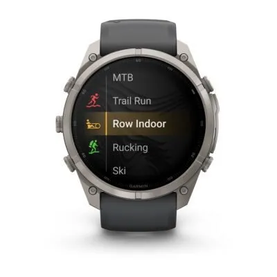 Garmin fēnix 9 Pro inReach 51 mm Titanium / Graphite / Black Silicone