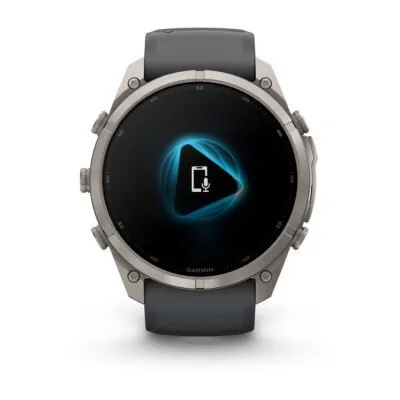 Garmin fēnix 9 Pro inReach 51 mm Titanium / Graphite / Black Silicone