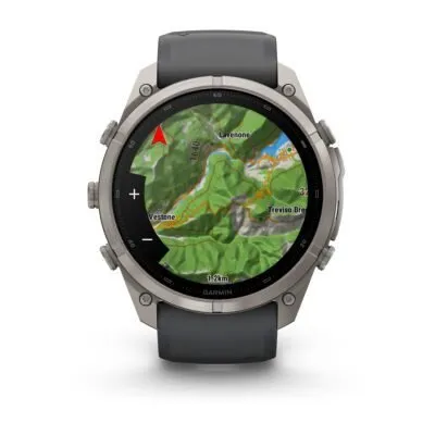 Garmin fēnix 9 Pro inReach 51 mm Titanium / Graphite / Black Silicone