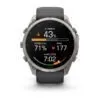 Garmin fēnix 9 Pro 51 mm Titanium / Graphite / Black Silicone