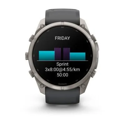 Garmin fēnix 9 Pro 51 mm Titanium / Graphite / Black Silicone