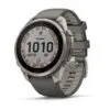 Garmin fēnix 9 Pro inReach Solar 47 mm Titanium / Pebble Grey Silicone