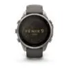 Garmin fēnix 9 Pro inReach Solar 47 mm Titanium / Pebble Grey Silicone