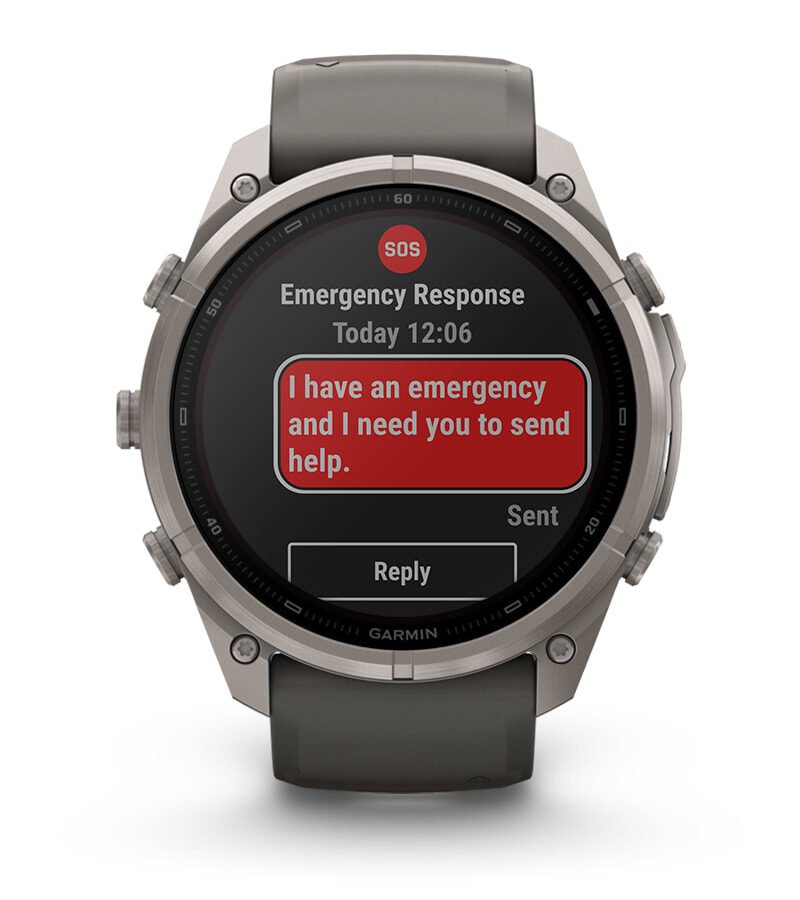 SOS MESSAGING AND THE GARMIN RESPONSE℠ CENTRE